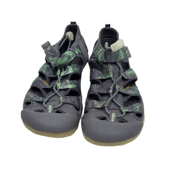 Keen Newport H2 Grey Suede Sandals 5 - Picture 2 of 6